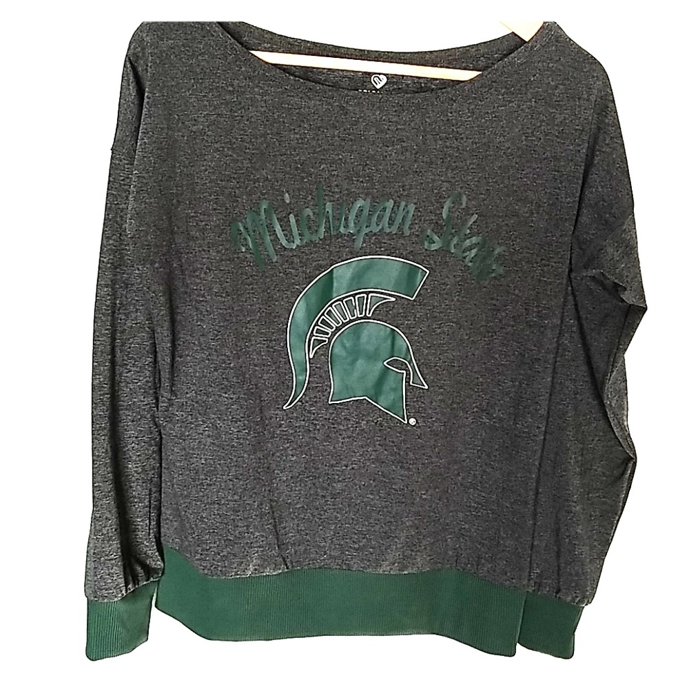Michigan State sweatshirt with free scarf!